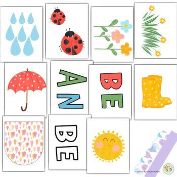 april showers bring  flowers bulletin board kit  decor