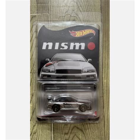 Ori Hot Wheels RLC Nissan Skyline GT R R34 BNR34 SILVER CHROME NISMO Shopee Malaysia