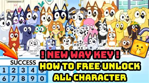 Bluey The Videogame New Way Key How To Free Unlock All Character Bluey