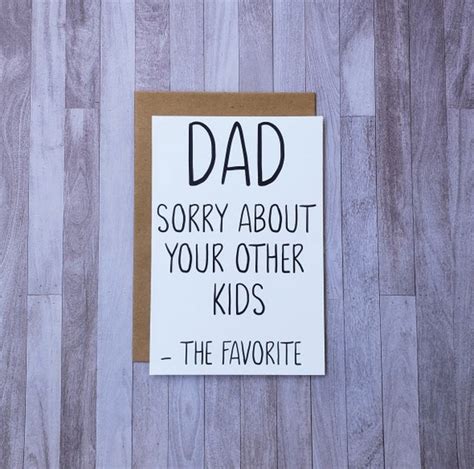 Funny Fathers Day Card From Son Fathers Day Gift From - Etsy