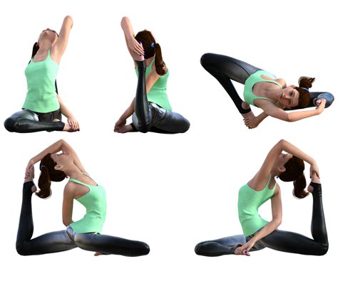 Eka Pada Rajakapotasana Royal Pigeon Pose 4 By Drconfused On Deviantart