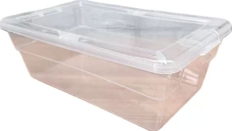 Cajas De Pl Stico Para Zapatos Transparente Con Tapa Pzas Env O Gratis