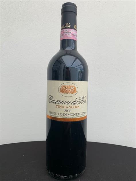 2006 Casanova Di Neri Tenuta Nuova Brunello Di Catawiki