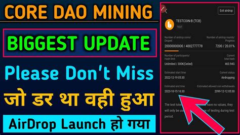 Satoshi Core Mining New Update Satoshi New Update Core Price Prediction