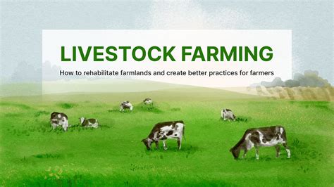 Livestock Farming Powerpoint Template Watercolor Premium Psd Template Rawpixel