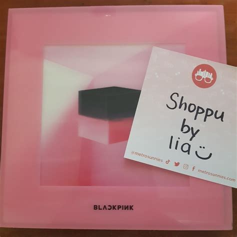 Blackpink Square Up Pink Ver Album Complete Inclu Hobbies Toys