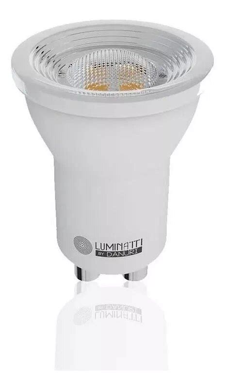 Lampada Mini Dicroica Led Gu10 4w 250 Lumens Branco Quente 2700k