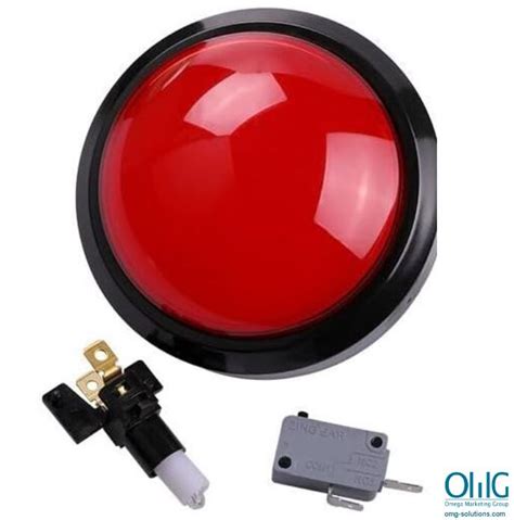 Eapb035c Omg Cable Emergency Round Dome Shaped Panic Alarm Push