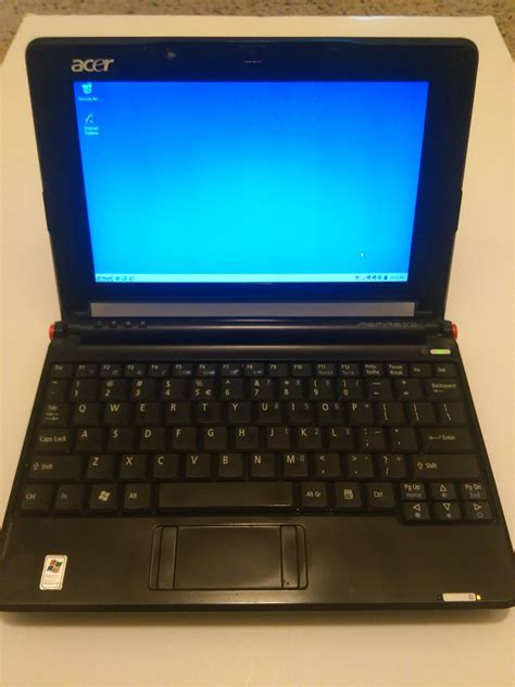 Acer Aspire One Zg Gb Dual Core Intel Atom Ghz Gb Win Black