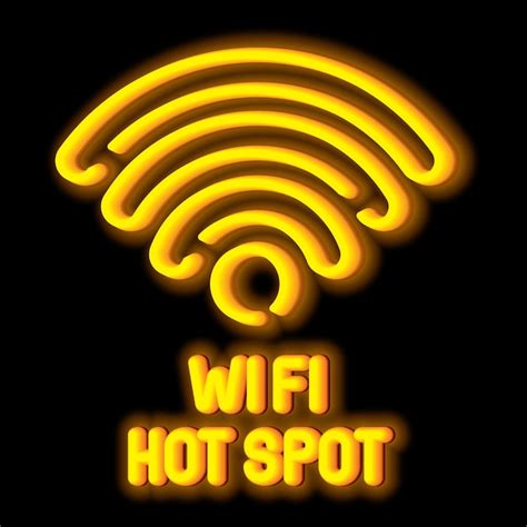 Conceito de símbolo de rede sem fio ponto de acesso wi fi Vetor