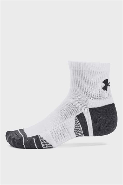 Білі шкарпетки (3 пари) UA Performance Tech 3pk Under Armour 1379510