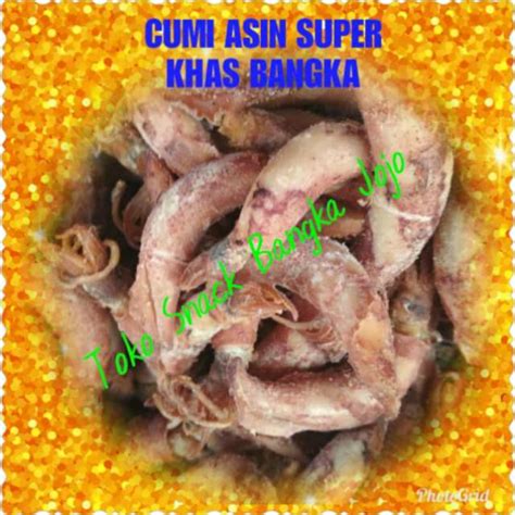 Jual CUMI ASIN BANGKA SUPER BABY CUMI 1KG OLEH OLEH MAKANAN KHAS BANGKA