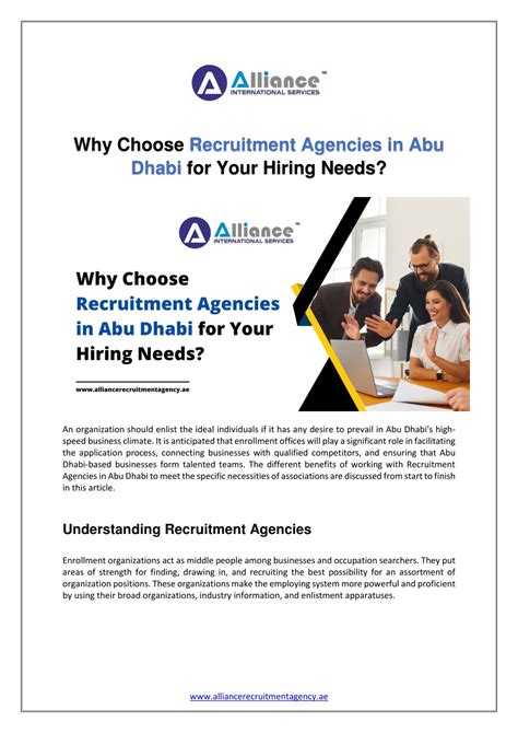 PPT Why Choose Recruitment Agencies In Abu Dhabi For Your Hiring