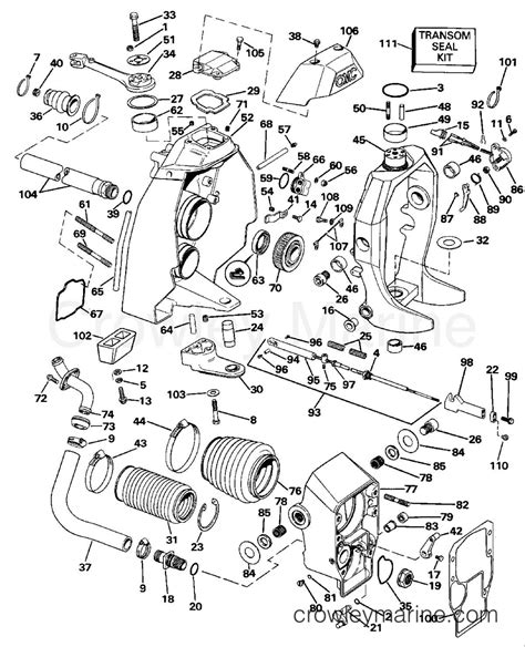 Understanding The Volvo Penta Sterndrive Parts Diagram A Comprehensive Guide