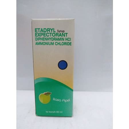 Jual Etadryl Expectorant Sirup Ml Shopee Indonesia