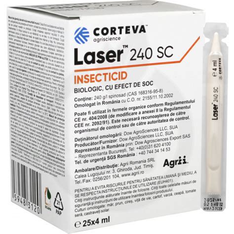 Laser Sc Ml Insecticid Nu Spinosad Magazin Agricol Botanistii