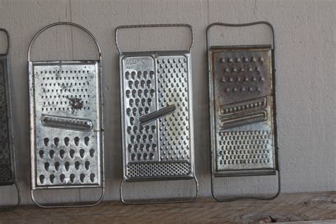 Vintage Cheese Grater All In One Cheese Grater Rustic Etsy