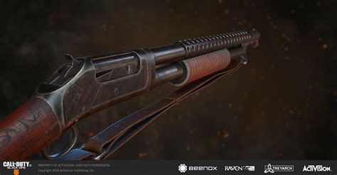 Artstation Trenchgun For Call Of Duty Black Ops 4 Alex Sparrow Black