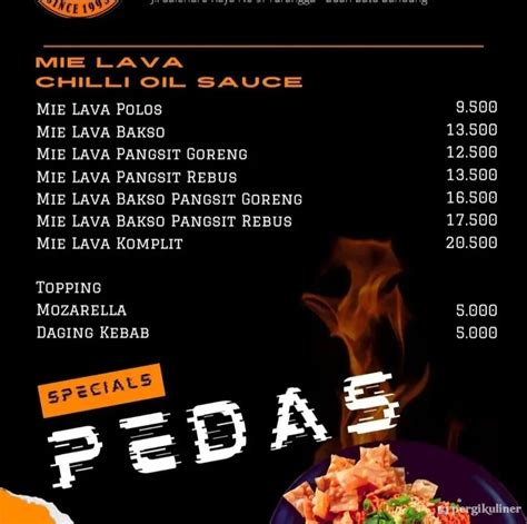 Selalu Diperbarui Menu Mie Pangsit Malaya Lengkong Bandung