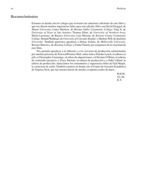 8va Probabilidad Y Estadistica Para Ingenier Walpole 8 Pdf