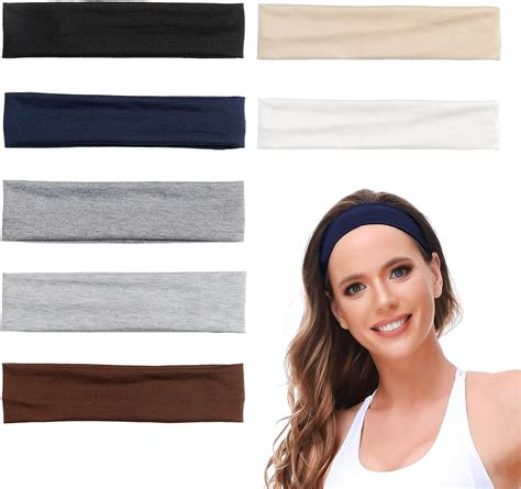 Uydf Pi Ces Headband Cheveux Femme Elastique Bandeau De Sport