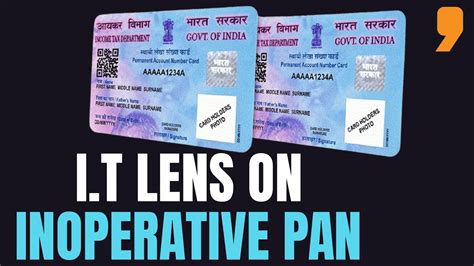 Income Tax News Pan Card Holders To Furnish Address Proof If