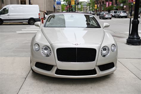 BENTLEY CONTINENTAL GTC V8 CONVERTIBLE - Chicago Exotic Car Dealer ...