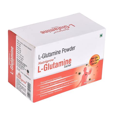 L Glutamine Powder Packaging Type Sachet At 750 Kg In New Delhi