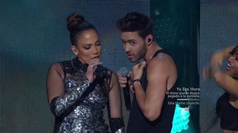 Prince Royce Feat Jennifer Lopez Back It Up Live At Iheartradio Fiesta Latina Full Hd