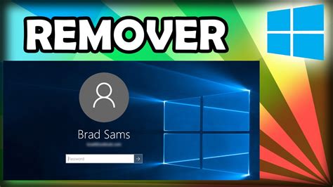 Remover Senha De Login Do Windows Youtube