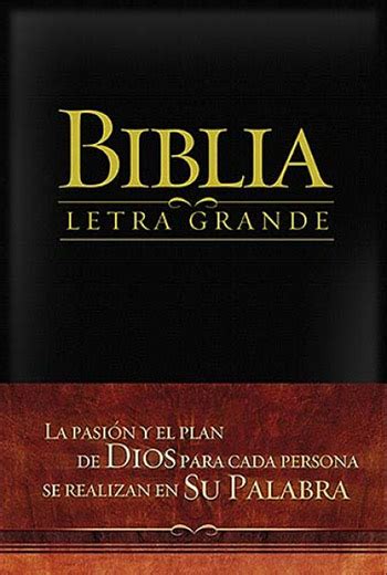 Biblia Letra Grande Rvr Vinil Librerias Bautista