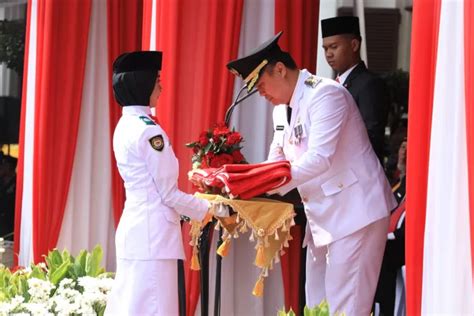 Seminggu Dilantik Peringatan Hut Ke Ri Jadi Momen Pj Wali Kota Iwan