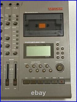 Tascam 488 Portastudio Analog Cassette 8 Track Vintage Recorder Mixer