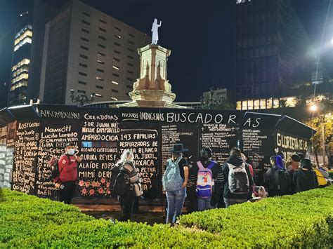 Colectivas Exigen La Permanencia De La Glorieta De Las Mujeres Que