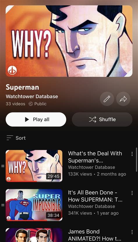 Watchtower Database On Twitter Our Entire Superman Playlist Https