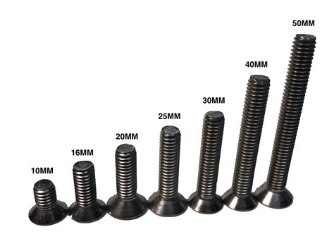 M Stainless Steel Flat Socket Screw Northline Sports