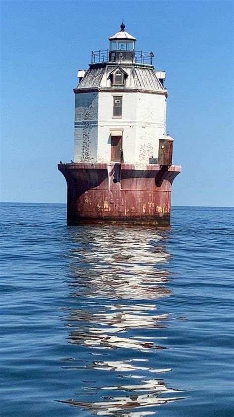 Point No Point Lighthouse In The Chesapeake Bay Near Dameron Md