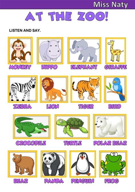 Free Printable Zoo Worksheets For Kindergarten Kindergarten Worksheets