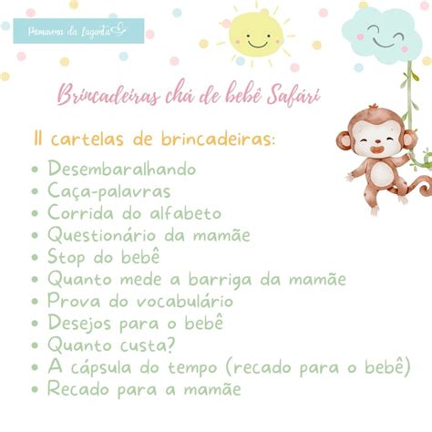 Kit Brincadeiras Ch De Beb Saf Ri Modelo Rosa Pdf Elo