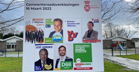 Voorlopige Verkiezingsuitslag Gemeente Wijchen 16 Maart 2022 Wijchens