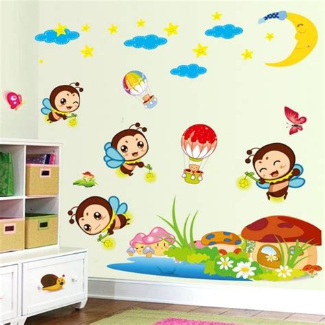 Jual Lebah Madu AY9249 Stiker Dinding Wall Sticker Di Lapak Suka