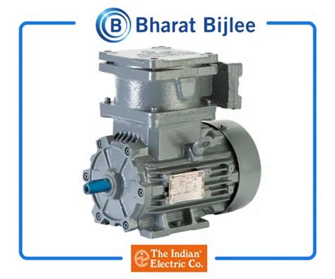 415 V Bharat Bijlee Three Phase Flame Proof IE2 IE3 Motors At Rs