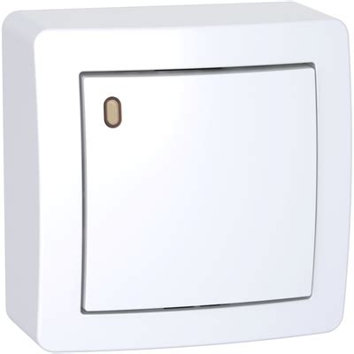 Bouton poussoir avec témoin lumineux blanc Alréa SCHNEIDER ELECTRIC