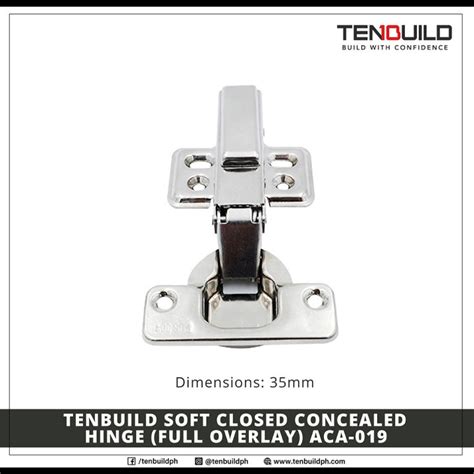 Tenbuild Hinge Soft Close Concealed Hinge Full Overlay Aca