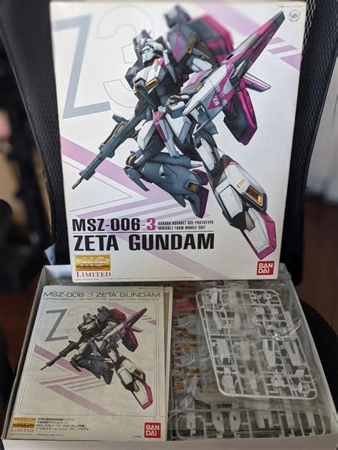 Unbuilt Master Grade Gundam Zeta Karaba Hobbies Toys Toys Games