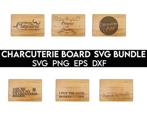 Charcuterie Svg Bundle Charcuterie Svg Cutting Boards Svg Cheese