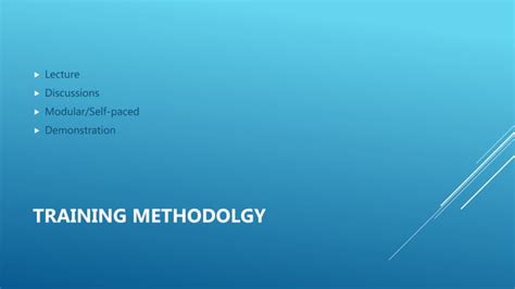 Trainers Methodology Tm Level I Pptx