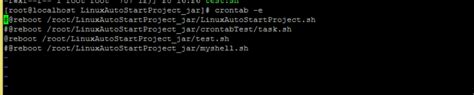 Centos7使用crontab命令，设置开机自启动任务crontab开机启动 Csdn博客