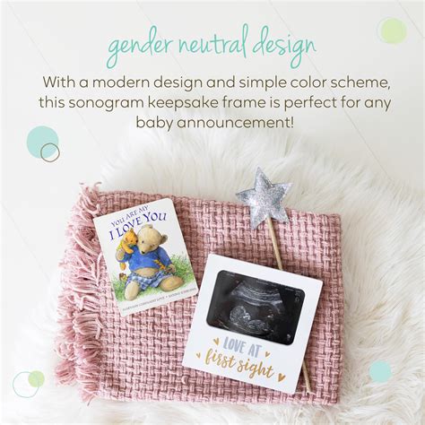 Snapklik Tiny Ideas Love At First Sight Sonogram Picture Frame