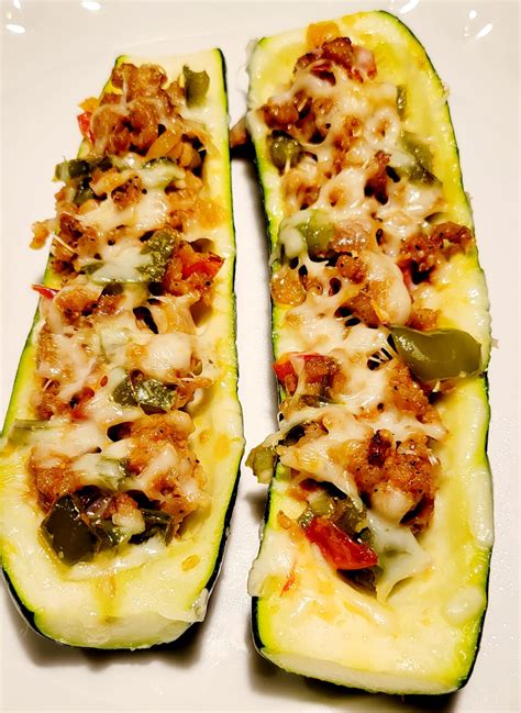 Easy Stuffed Zucchini Boat Recipe The Epicurious Panda